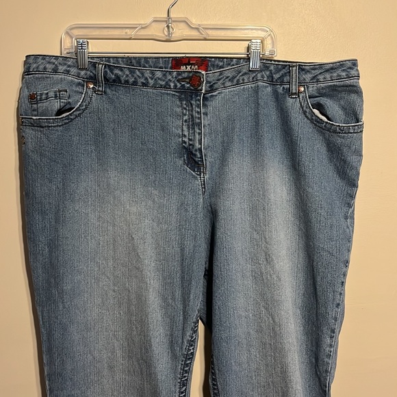 Vintage MXM size 22 bootcut jeans - Picture 3 of 12